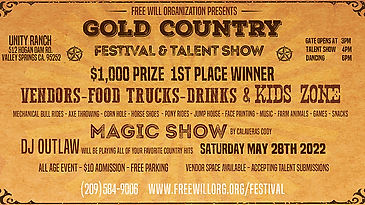 Gold Country Festival and Talent Show